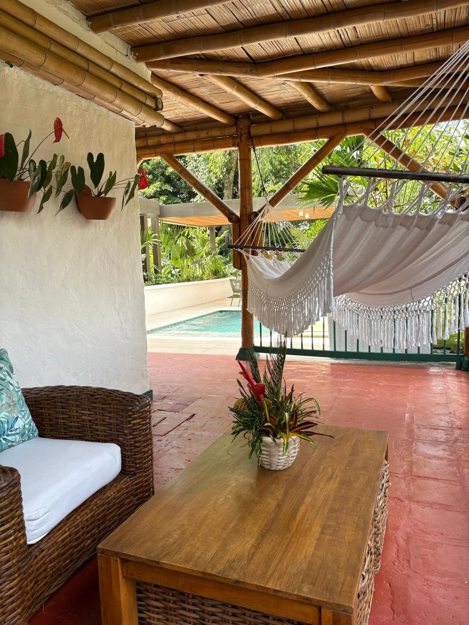 Hacienda Bambusa El Caimo Exterior foto